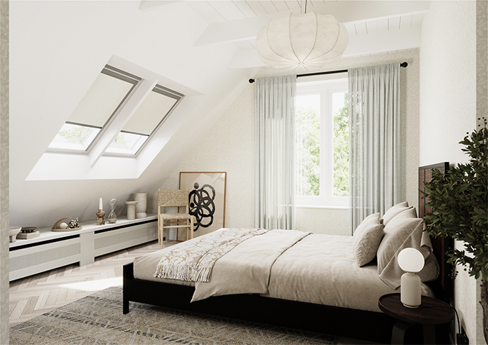 Taranto Voile, Black Frost - Made to Measure Curtains - Image 7